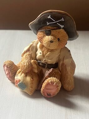 1994 Cherished Teddies ‘Taylor’ Pirate Bear Figurine